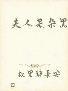 夫人是朵黑心莲