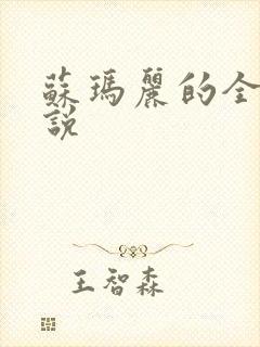 苏玛丽的全部小说