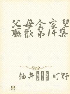 父母全家儿女大联欢第14集