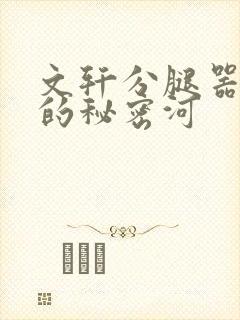 文轩分腿器河马的秘密河