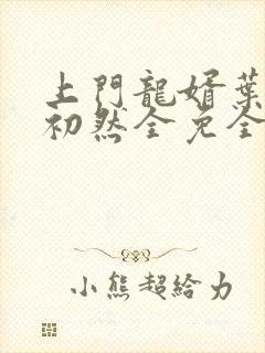 上门龙婿叶辰萧初然全免全集