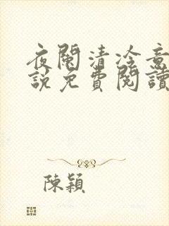 夜阑清冷意欢小说免费阅读
