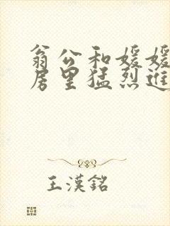 翁公和媛媛在厨房里猛烈进出