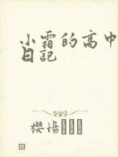 小霜的高中成长日记
