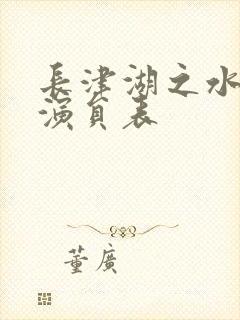 长津湖之水门桥演员表