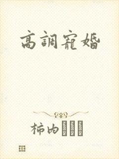 高调宠婚