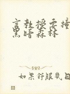 言教授要撞坏了黑暗森林