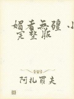 媚者无疆 小说 完整版