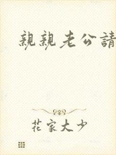 亲亲老公请住手