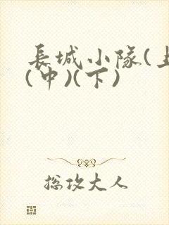 长城小队(上)(中)(下)