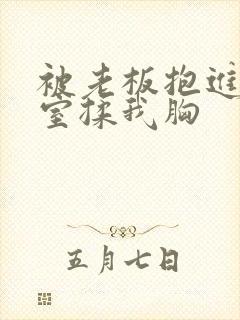 被老板抱进办公室揉我胸