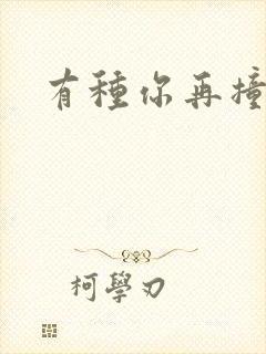 有种你再撞一下