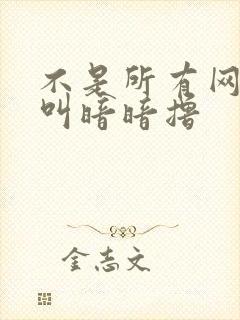 不是所有网站都叫暗暗撸