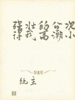 强壮的公次次弄得我高潮小说