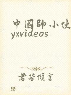 中国帅小伙gayxvideos