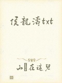 侯龙涛txt