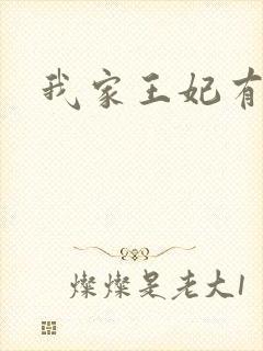 我家王妃有点野