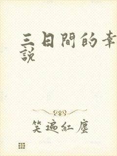 三日间的幸福小说