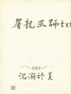 屠龙巫师txt