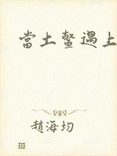 当土鳖遇上海龟