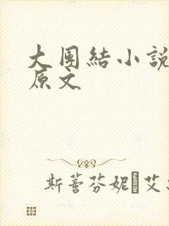 大团结小说阅读原文