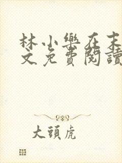 林小乐在末世全文免费阅读