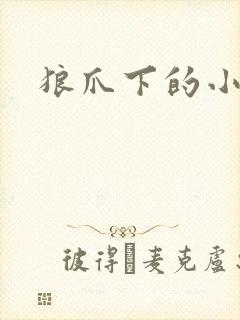 狼爪下的小雏菊