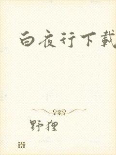 白夜行下载