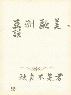 亚洲 欧美 小说