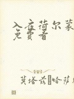 入夜荷尔蒙电影免费看