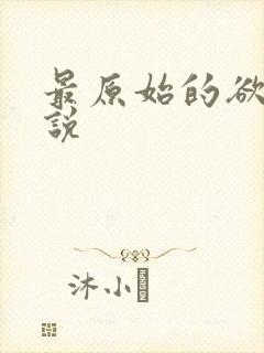 最原始的欲望小说