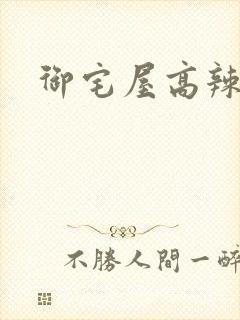 御宅屋高辣h文封面