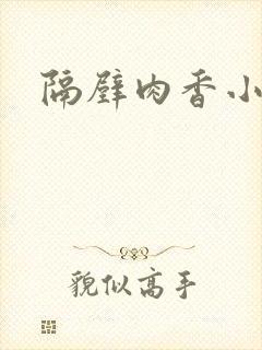隔壁肉香小说