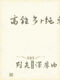 高能多r纯车