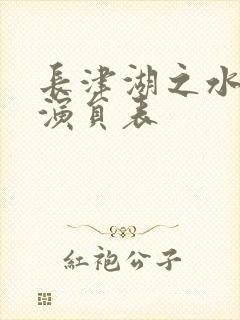 长津湖之水门桥演员表