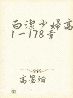 白洁少妇高义第1一178章