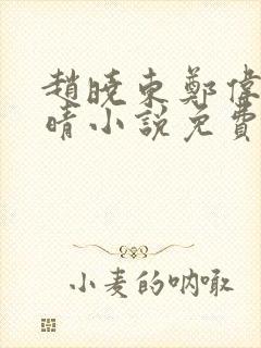 赵晓东郑伟吴雪晴小说免费阅读