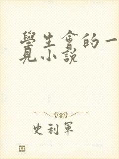 学生会的一己之见小说