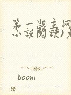 第一版主网(在小说阅读)免费阅读