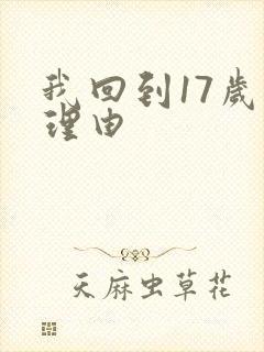 我回到17岁的理由