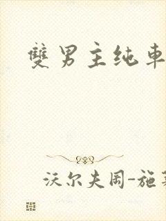 双男主纯车骨科