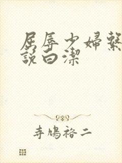 屈辱少妇系列小说白洁