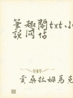 笔趣阁txt小说网站