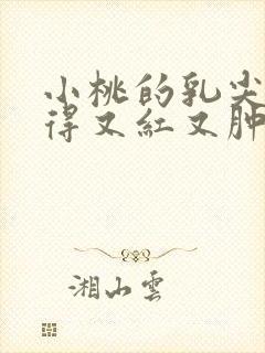 小桃的乳尖被吸得又红又肿