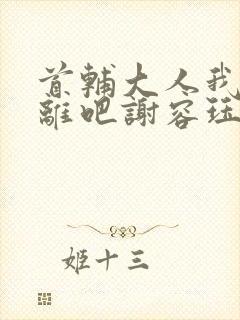 首辅大人我们和离吧谢容珏