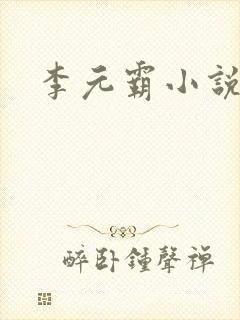 李元霸小说