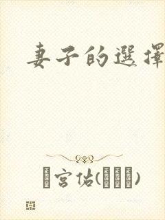 妻子的选择小说
