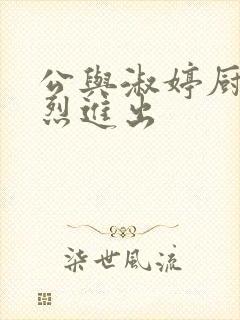 公与淑婷厨房猛烈进出