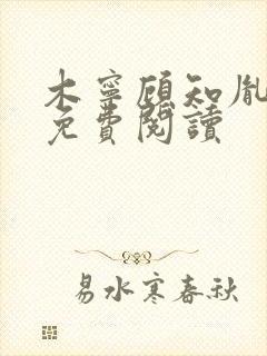 木宁顾知胤小说免费阅读