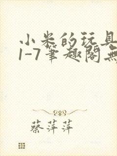 小米的玩具日记1-7笔趣阁无广告